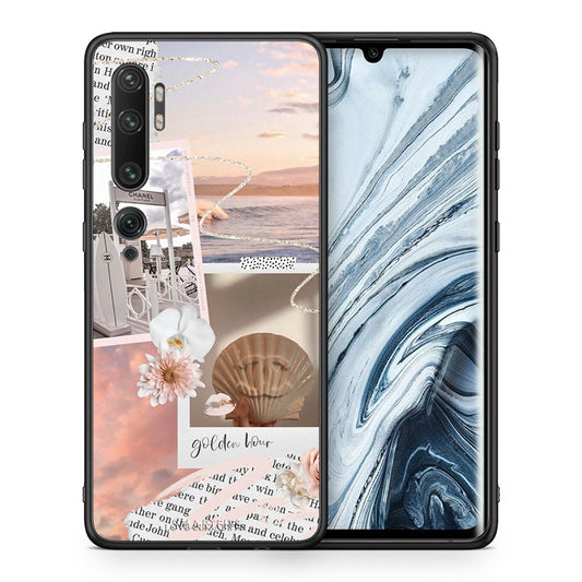 Θήκη Αγίου Βαλεντίνου Xiaomi Mi Note 10 / 10 Pro Golden Hour από τη Smartfits με σχέδιο στο πίσω μέρος και μαύρο περίβλημα | Xiaomi Mi Note 10 / 10 Pro Golden Hour case with colorful back and black bezels