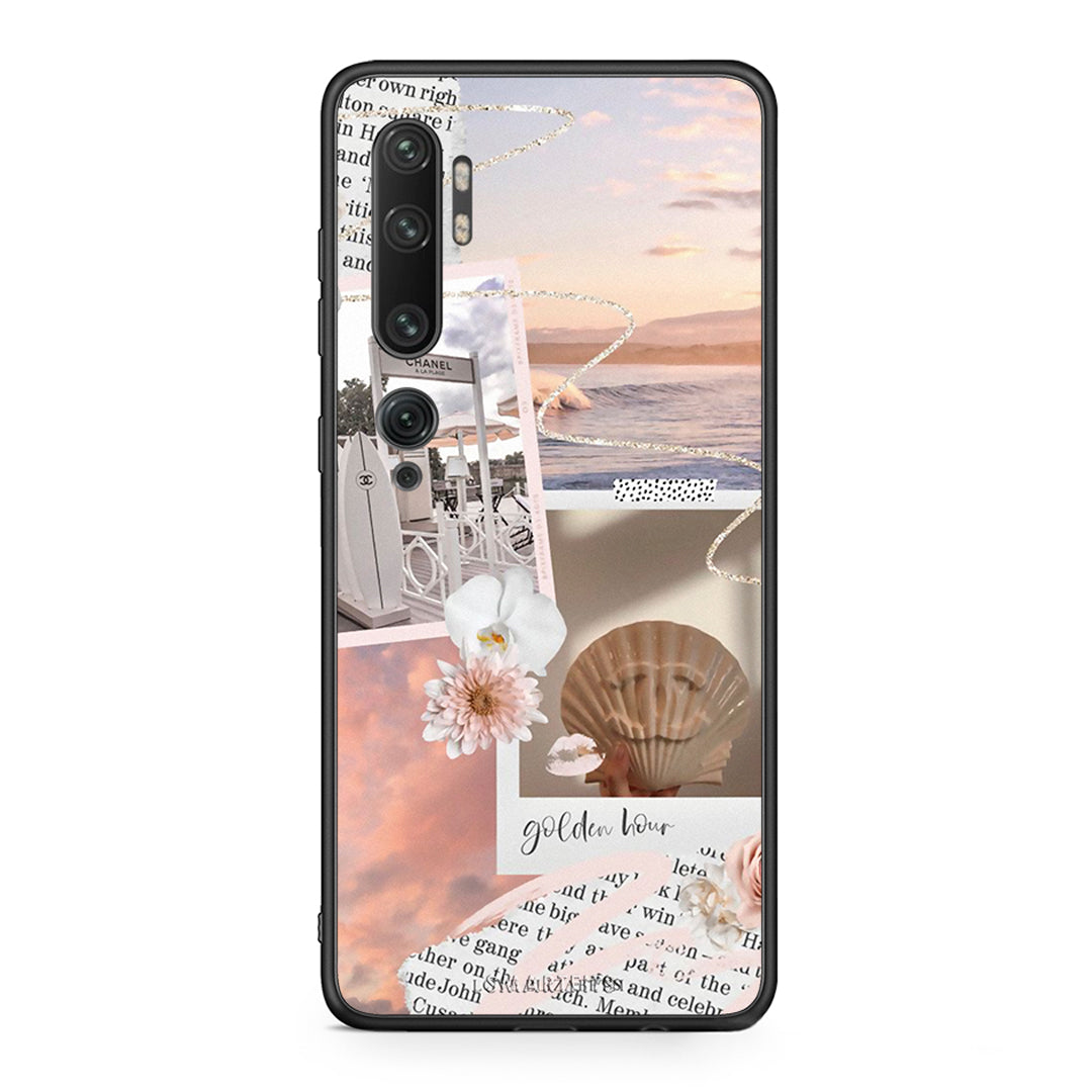 Xiaomi Mi Note 10 / 10 Pro Golden Hour Θήκη Αγίου Βαλεντίνου από τη Smartfits με σχέδιο στο πίσω μέρος και μαύρο περίβλημα | Smartphone case with colorful back and black bezels by Smartfits