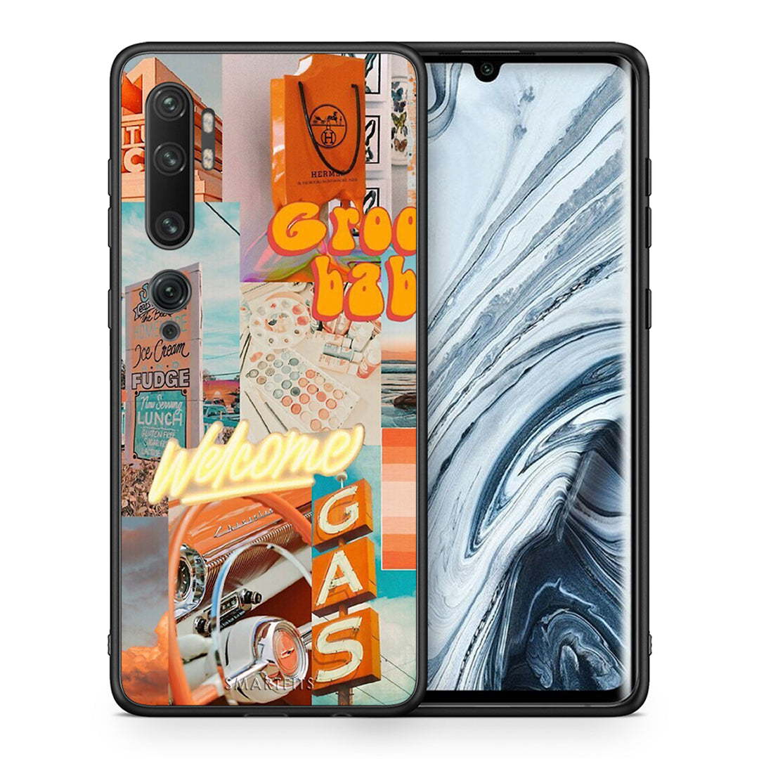 Θήκη Αγίου Βαλεντίνου Xiaomi Mi Note 10 / 10 Pro Groovy Babe από τη Smartfits με σχέδιο στο πίσω μέρος και μαύρο περίβλημα | Xiaomi Mi Note 10 / 10 Pro Groovy Babe case with colorful back and black bezels