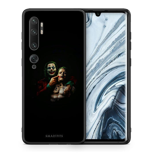 Θήκη Xiaomi Mi Note 10 Pro Clown Hero από τη Smartfits με σχέδιο στο πίσω μέρος και μαύρο περίβλημα | Xiaomi Mi Note 10 Pro Clown Hero case with colorful back and black bezels