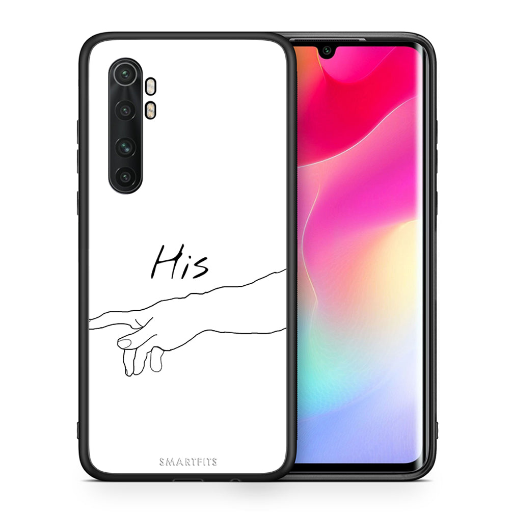 Θήκη Αγίου Βαλεντίνου Xiaomi Mi Note 10 Lite Aeshetic Love 2 από τη Smartfits με σχέδιο στο πίσω μέρος και μαύρο περίβλημα | Xiaomi Mi Note 10 Lite Aeshetic Love 2 case with colorful back and black bezels