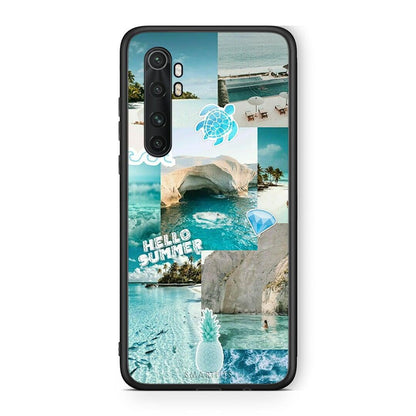 Xiaomi Mi Note 10 Lite Aesthetic Summer Θήκη από τη Smartfits με σχέδιο στο πίσω μέρος και μαύρο περίβλημα | Smartphone case with colorful back and black bezels by Smartfits