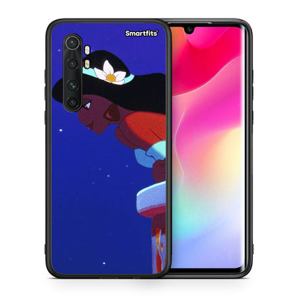 Θήκη Xiaomi Mi 10 Ultra Alladin And Jasmine Love 2 από τη Smartfits με σχέδιο στο πίσω μέρος και μαύρο περίβλημα | Xiaomi Mi 10 Ultra Alladin And Jasmine Love 2 case with colorful back and black bezels