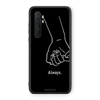 Thumbnail for Xiaomi Mi Note 10 Lite Always & Forever 1 Θήκη Αγίου Βαλεντίνου από τη Smartfits με σχέδιο στο πίσω μέρος και μαύρο περίβλημα | Smartphone case with colorful back and black bezels by Smartfits