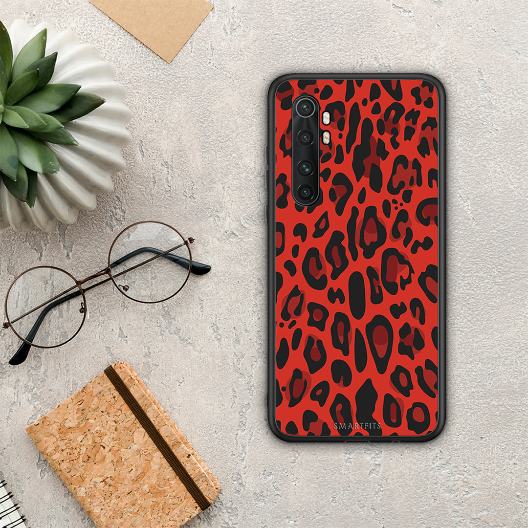 Animal Red Leopard - Xiaomi Mi Note 10 Lite θήκη