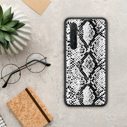 Animal White Snake - Xiaomi Mi Note 10 Lite θήκη
