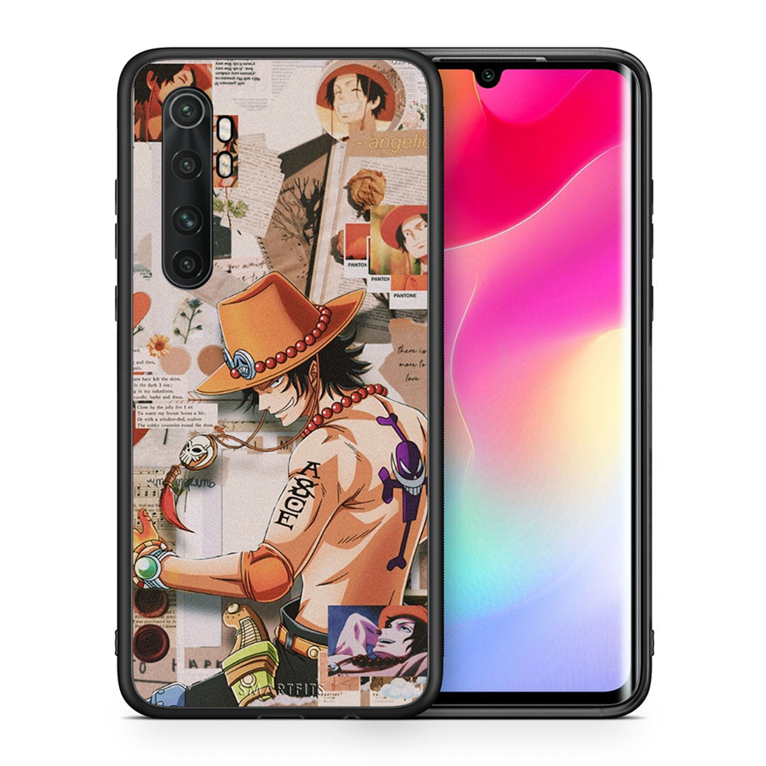 Θήκη Xiaomi Mi 10 Ultra Anime Collage από τη Smartfits με σχέδιο στο πίσω μέρος και μαύρο περίβλημα | Xiaomi Mi 10 Ultra Anime Collage case with colorful back and black bezels