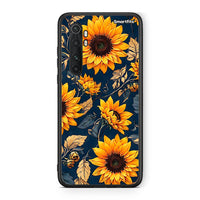 Thumbnail for Xiaomi Mi Note 10 Lite Autumn Sunflowers Θήκη από τη Smartfits με σχέδιο στο πίσω μέρος και μαύρο περίβλημα | Smartphone case with colorful back and black bezels by Smartfits