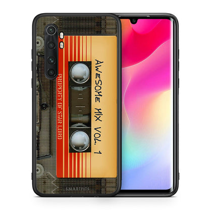 Θήκη Xiaomi Mi 10 Ultra Awesome Mix από τη Smartfits με σχέδιο στο πίσω μέρος και μαύρο περίβλημα | Xiaomi Mi 10 Ultra Awesome Mix case with colorful back and black bezels