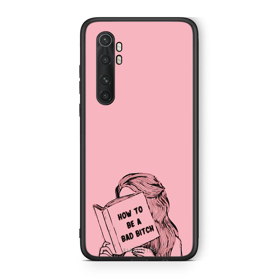 Xiaomi Mi Note 10 Lite Bad Bitch θήκη από τη Smartfits με σχέδιο στο πίσω μέρος και μαύρο περίβλημα | Smartphone case with colorful back and black bezels by Smartfits