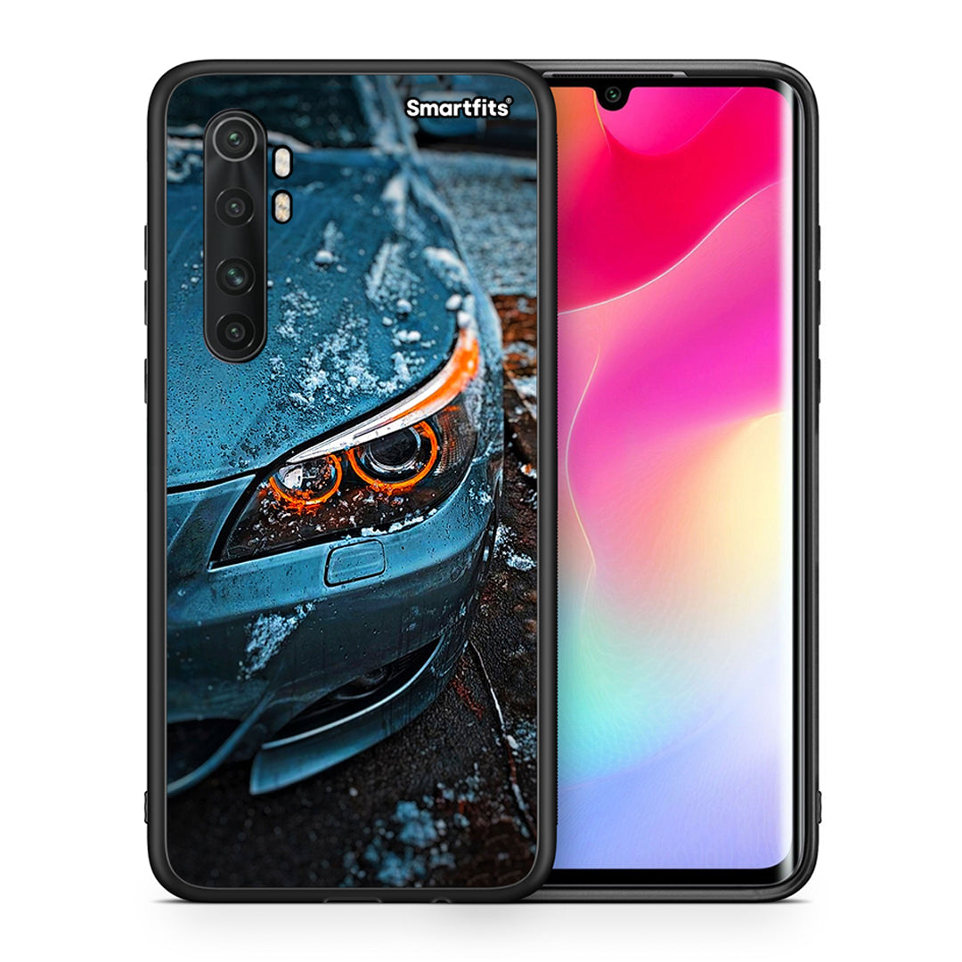 Θήκη Xiaomi Mi Note 10 Lite Bmw E60 από τη Smartfits με σχέδιο στο πίσω μέρος και μαύρο περίβλημα | Xiaomi Mi Note 10 Lite Bmw E60 case with colorful back and black bezels