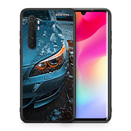 Θήκη Xiaomi Mi Note 10 Lite Bmw E60 από τη Smartfits με σχέδιο στο πίσω μέρος και μαύρο περίβλημα | Xiaomi Mi Note 10 Lite Bmw E60 case with colorful back and black bezels