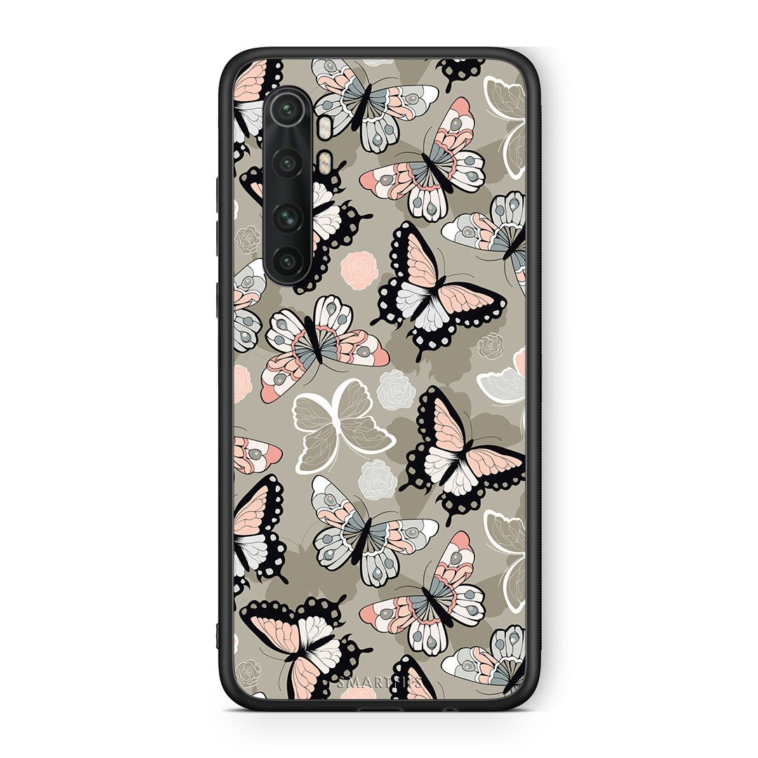 135 - Xiaomi Mi Note 10 Lite  Butterflies Boho case, cover, bumper