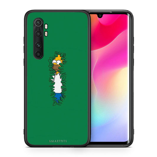 Θήκη Αγίου Βαλεντίνου Xiaomi Mi Note 10 Lite Bush Man από τη Smartfits με σχέδιο στο πίσω μέρος και μαύρο περίβλημα | Xiaomi Mi Note 10 Lite Bush Man case with colorful back and black bezels