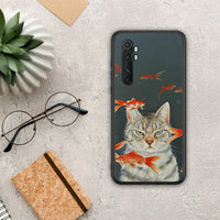 Thumbnail for Cat Goldfish - Xiaomi Mi Note 10 Lite θήκη