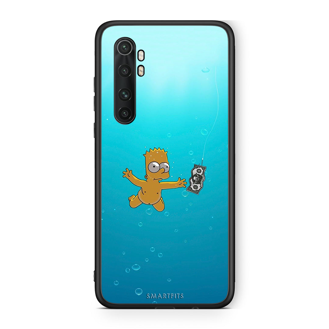 Xiaomi Mi Note 10 Lite Chasing Money θήκη από τη Smartfits με σχέδιο στο πίσω μέρος και μαύρο περίβλημα | Smartphone case with colorful back and black bezels by Smartfits