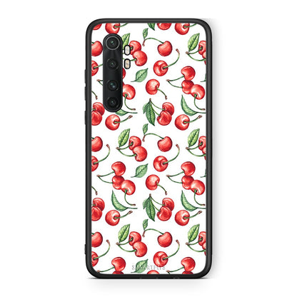 Xiaomi Mi 10 Ultra Cherry Summer θήκη από τη Smartfits με σχέδιο στο πίσω μέρος και μαύρο περίβλημα | Smartphone case with colorful back and black bezels by Smartfits