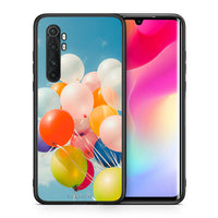 Thumbnail for Θήκη Xiaomi Mi Note 10 Lite Colorful Balloons από τη Smartfits με σχέδιο στο πίσω μέρος και μαύρο περίβλημα | Xiaomi Mi Note 10 Lite Colorful Balloons case with colorful back and black bezels