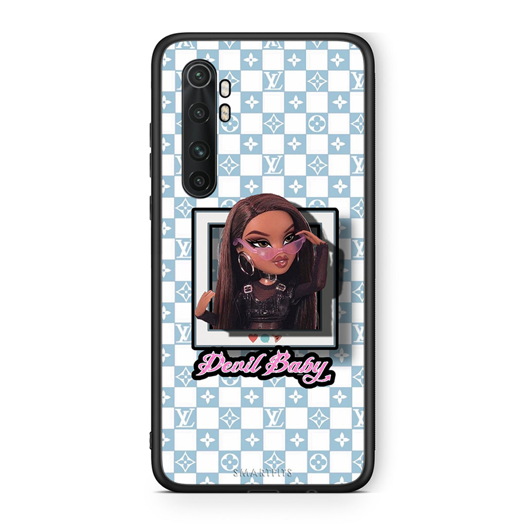 Xiaomi Mi Note 10 Lite Devil Baby Θήκη Αγίου Βαλεντίνου από τη Smartfits με σχέδιο στο πίσω μέρος και μαύρο περίβλημα | Smartphone case with colorful back and black bezels by Smartfits