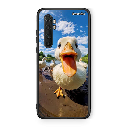 Xiaomi Mi Note 10 Lite Duck Face θήκη από τη Smartfits με σχέδιο στο πίσω μέρος και μαύρο περίβλημα | Smartphone case with colorful back and black bezels by Smartfits