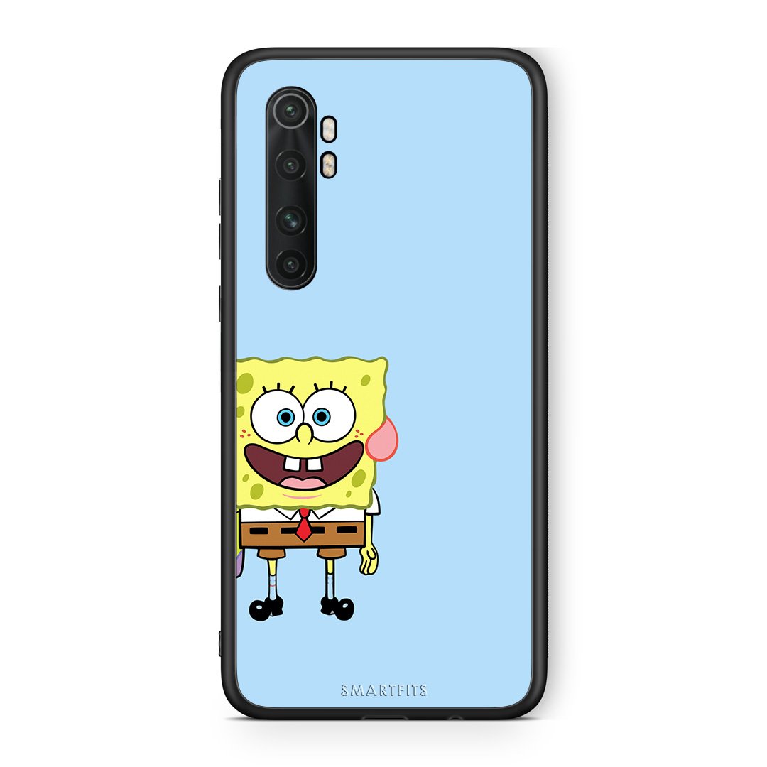 Xiaomi Mi Note 10 Lite Friends Bob θήκη από τη Smartfits με σχέδιο στο πίσω μέρος και μαύρο περίβλημα | Smartphone case with colorful back and black bezels by Smartfits