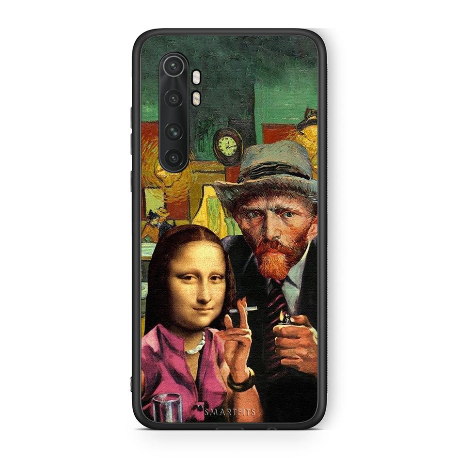 Xiaomi Mi Note 10 Lite Funny Art θήκη από τη Smartfits με σχέδιο στο πίσω μέρος και μαύρο περίβλημα | Smartphone case with colorful back and black bezels by Smartfits