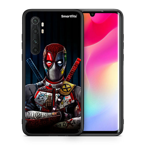 Θήκη Xiaomi Mi Note 10 Lite Funny Guy από τη Smartfits με σχέδιο στο πίσω μέρος και μαύρο περίβλημα | Xiaomi Mi Note 10 Lite Funny Guy case with colorful back and black bezels