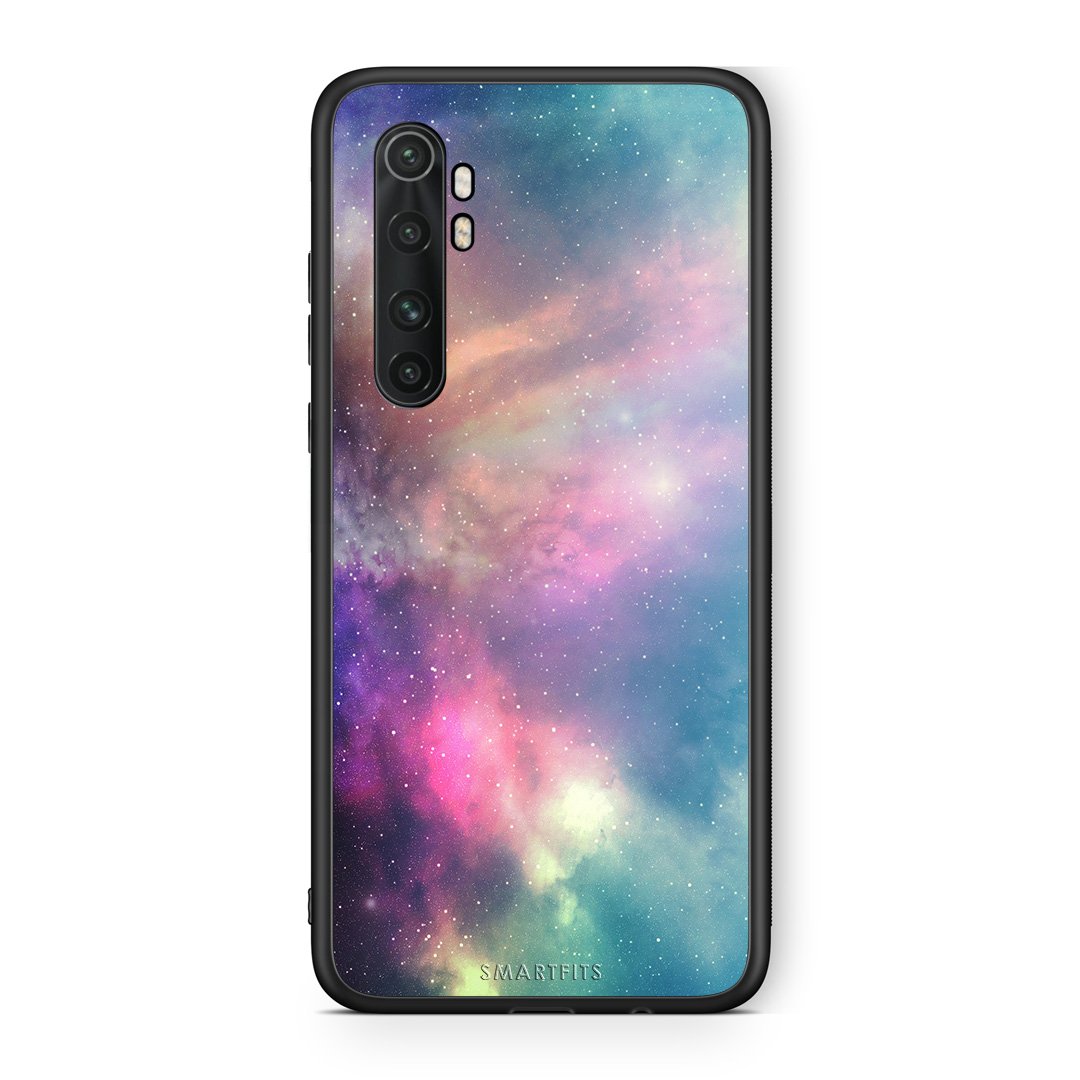 105 - Xiaomi Mi Note 10 Lite  Rainbow Galaxy case, cover, bumper