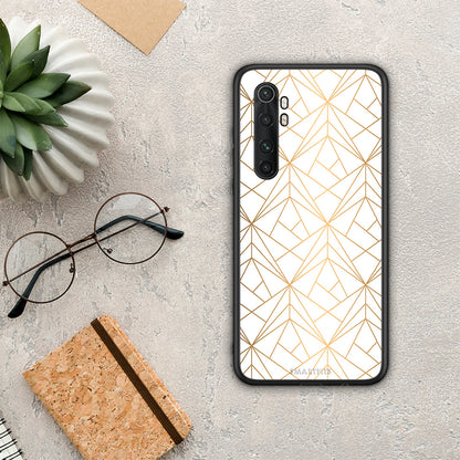 Geometric Luxury White - Xiaomi Mi Note 10 Lite θήκη
