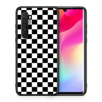 Thumbnail for Θήκη Xiaomi Mi 10 Ultra Squares Geometric από τη Smartfits με σχέδιο στο πίσω μέρος και μαύρο περίβλημα | Xiaomi Mi 10 Ultra Squares Geometric case with colorful back and black bezels