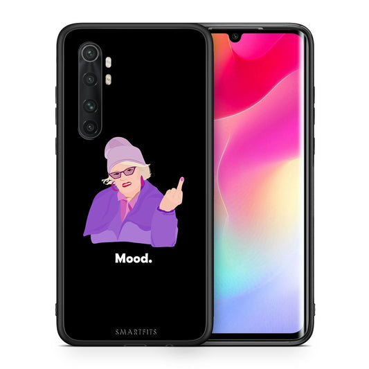 Θήκη Xiaomi Mi Note 10 Lite Grandma Mood Black από τη Smartfits με σχέδιο στο πίσω μέρος και μαύρο περίβλημα | Xiaomi Mi Note 10 Lite Grandma Mood Black case with colorful back and black bezels