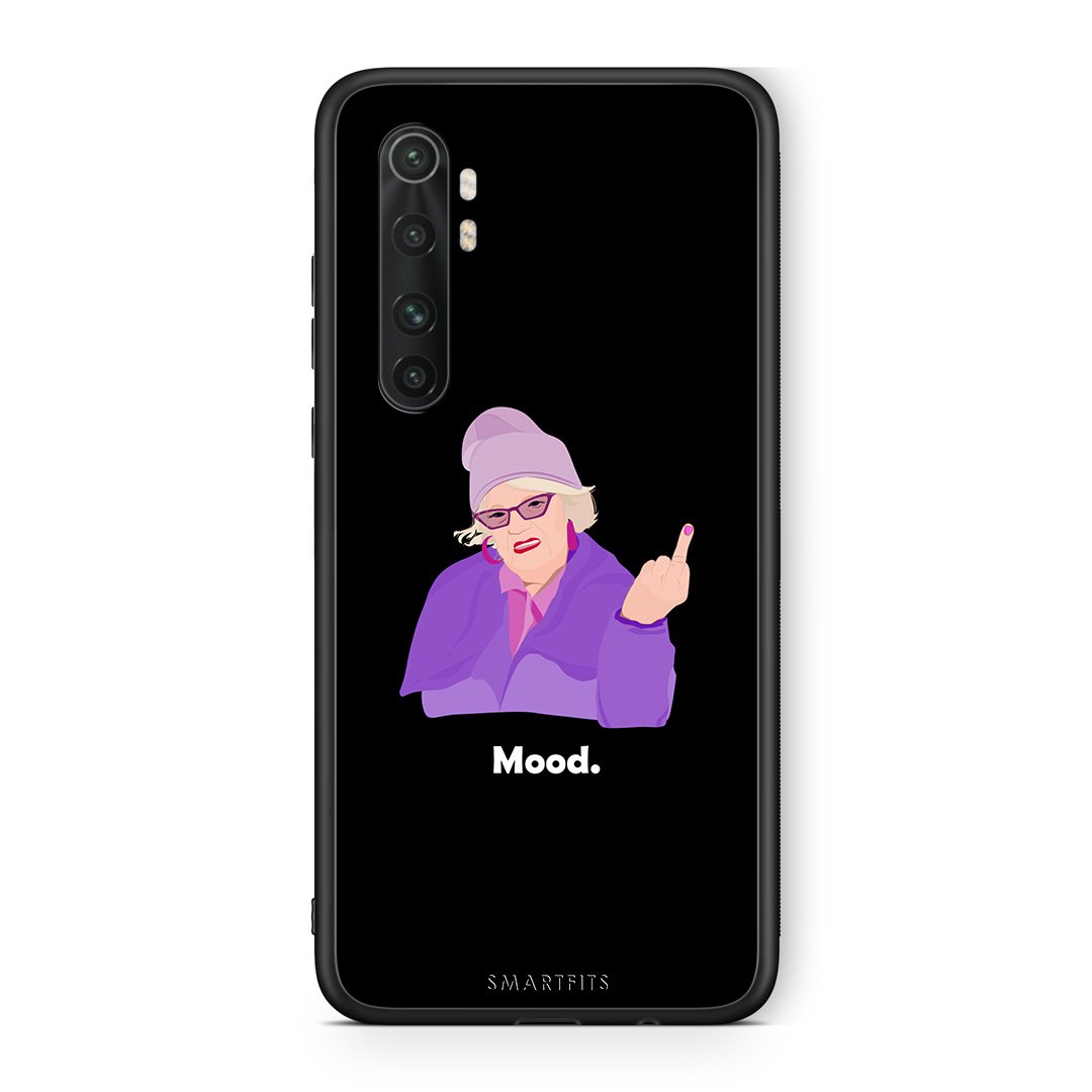 Xiaomi Mi Note 10 Lite Grandma Mood Black θήκη από τη Smartfits με σχέδιο στο πίσω μέρος και μαύρο περίβλημα | Smartphone case with colorful back and black bezels by Smartfits