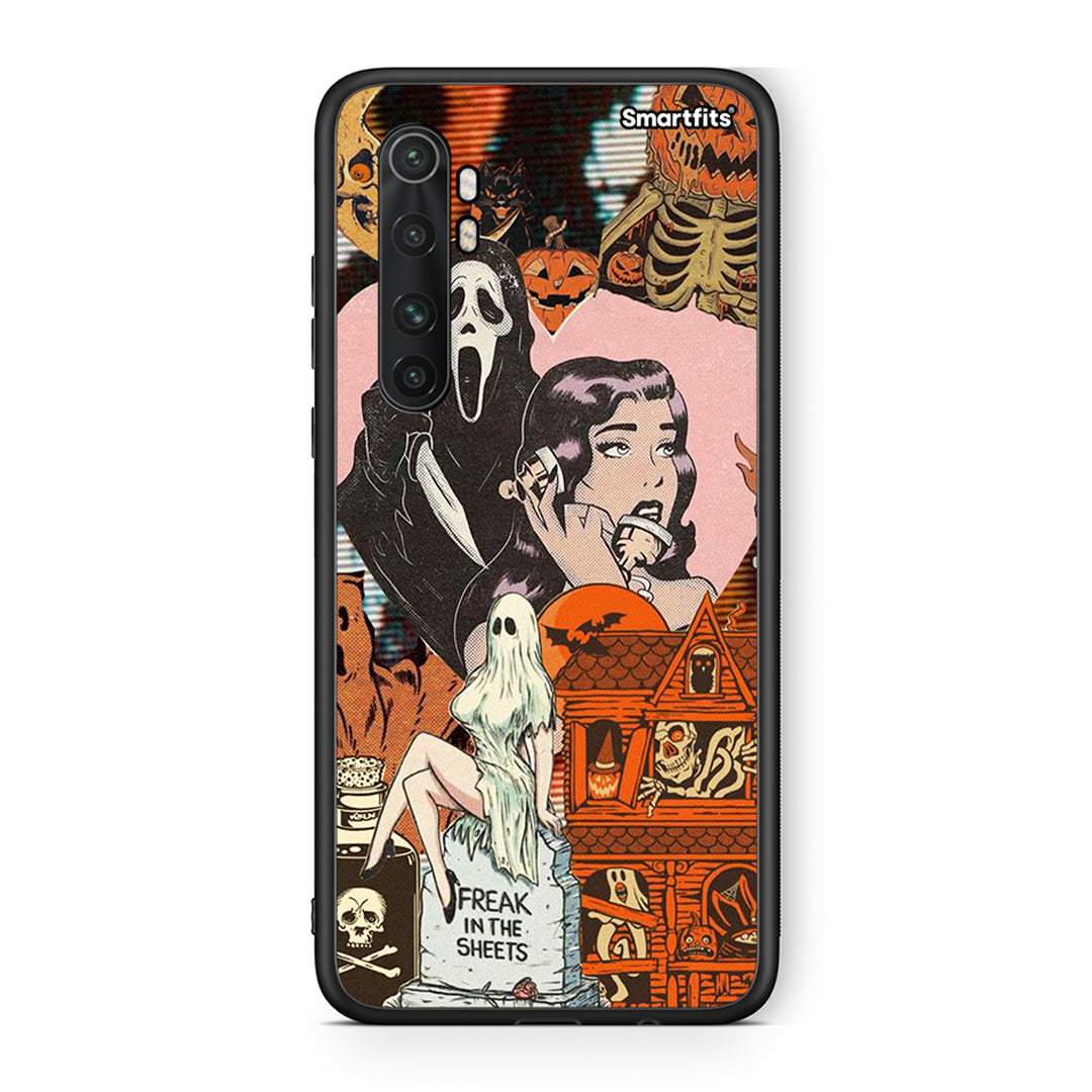 Xiaomi Mi 10 Ultra Halloween Collage Θήκη από τη Smartfits με σχέδιο στο πίσω μέρος και μαύρο περίβλημα | Smartphone case with colorful back and black bezels by Smartfits