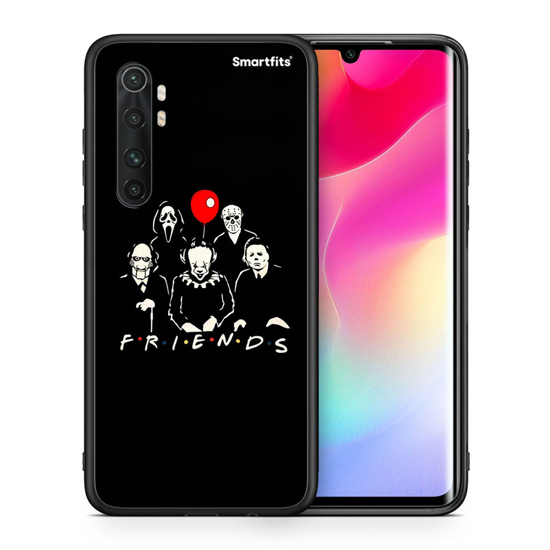 Θήκη Xiaomi Mi 10 Ultra Halloween Friends από τη Smartfits με σχέδιο στο πίσω μέρος και μαύρο περίβλημα | Xiaomi Mi 10 Ultra Halloween Friends case with colorful back and black bezels