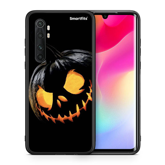 Θήκη Xiaomi Mi 10 Ultra Halloween Scary Pumpkin από τη Smartfits με σχέδιο στο πίσω μέρος και μαύρο περίβλημα | Xiaomi Mi 10 Ultra Halloween Scary Pumpkin case with colorful back and black bezels