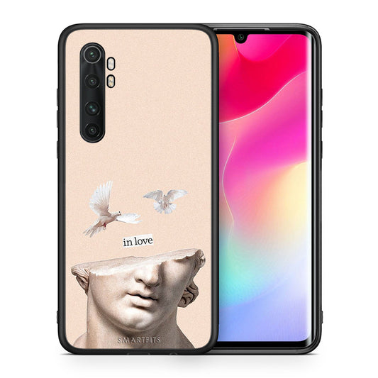 Θήκη Xiaomi Mi Note 10 Lite In Love από τη Smartfits με σχέδιο στο πίσω μέρος και μαύρο περίβλημα | Xiaomi Mi Note 10 Lite In Love case with colorful back and black bezels