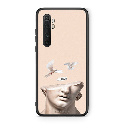 Xiaomi Mi Note 10 Lite In Love θήκη από τη Smartfits με σχέδιο στο πίσω μέρος και μαύρο περίβλημα | Smartphone case with colorful back and black bezels by Smartfits