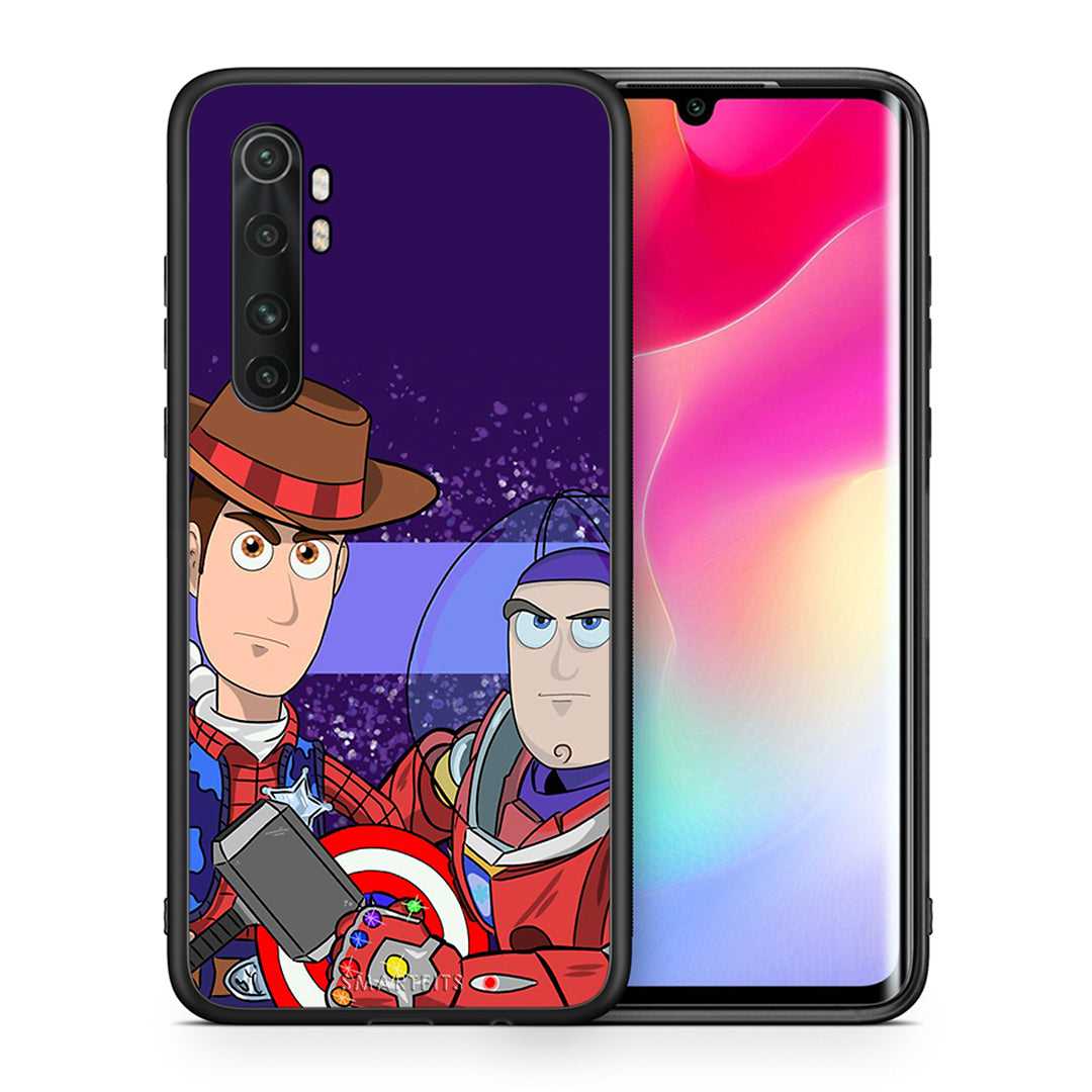 Θήκη Xiaomi Mi Note 10 Lite Infinity Story από τη Smartfits με σχέδιο στο πίσω μέρος και μαύρο περίβλημα | Xiaomi Mi Note 10 Lite Infinity Story case with colorful back and black bezels