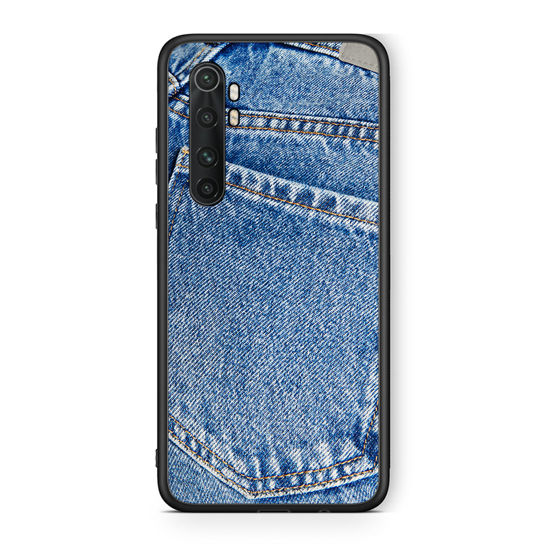 Xiaomi Mi Note 10 Lite Jeans Pocket θήκη από τη Smartfits με σχέδιο στο πίσω μέρος και μαύρο περίβλημα | Smartphone case with colorful back and black bezels by Smartfits