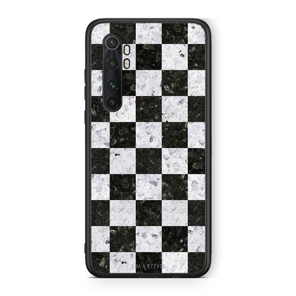4 - Xiaomi Mi Note 10 Lite Square Geometric Marble case, cover, bumper