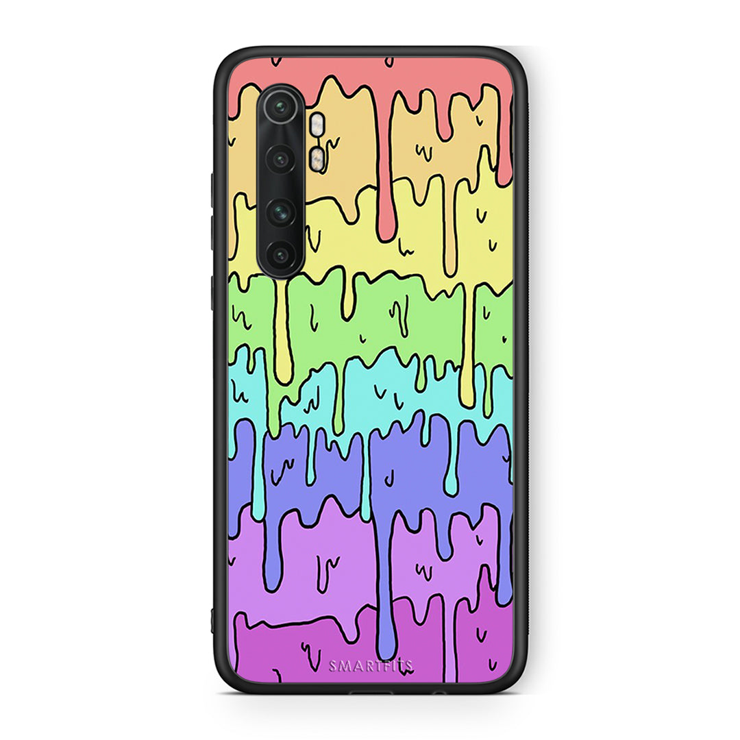 Xiaomi Mi 10 Ultra Melting Rainbow θήκη από τη Smartfits με σχέδιο στο πίσω μέρος και μαύρο περίβλημα | Smartphone case with colorful back and black bezels by Smartfits