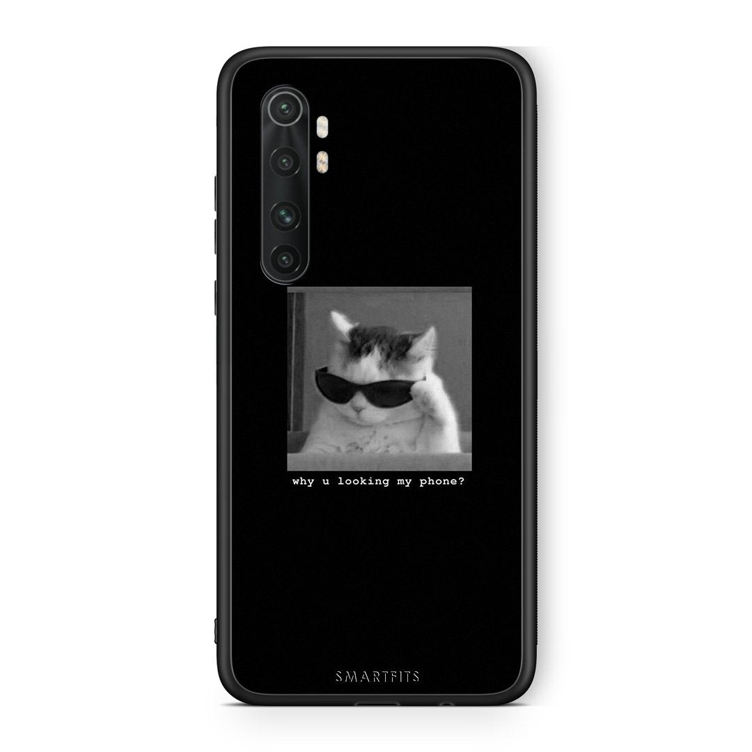 Xiaomi Mi 10 Ultra Meme Cat θήκη από τη Smartfits με σχέδιο στο πίσω μέρος και μαύρο περίβλημα | Smartphone case with colorful back and black bezels by Smartfits