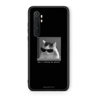 Thumbnail for Xiaomi Mi 10 Ultra Meme Cat θήκη από τη Smartfits με σχέδιο στο πίσω μέρος και μαύρο περίβλημα | Smartphone case with colorful back and black bezels by Smartfits