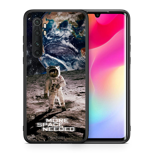 Θήκη Xiaomi Mi Note 10 Lite More Space από τη Smartfits με σχέδιο στο πίσω μέρος και μαύρο περίβλημα | Xiaomi Mi Note 10 Lite More Space case with colorful back and black bezels