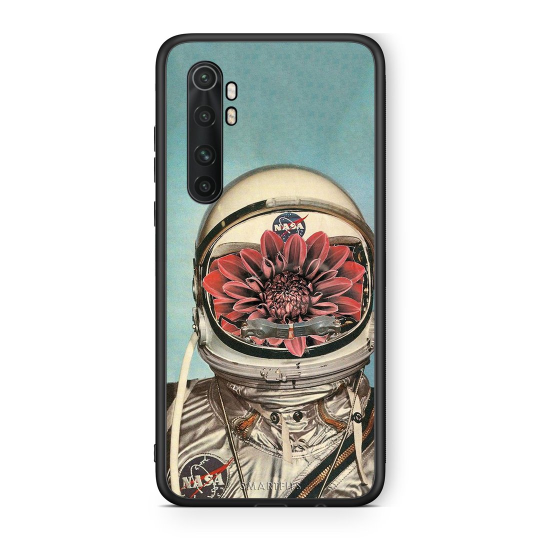 Xiaomi Mi Note 10 Lite Nasa Bloom θήκη από τη Smartfits με σχέδιο στο πίσω μέρος και μαύρο περίβλημα | Smartphone case with colorful back and black bezels by Smartfits