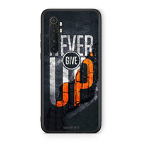 Thumbnail for Xiaomi Mi 10 Ultra Never Give Up Θήκη Αγίου Βαλεντίνου από τη Smartfits με σχέδιο στο πίσω μέρος και μαύρο περίβλημα | Smartphone case with colorful back and black bezels by Smartfits