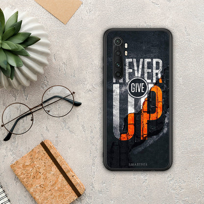Never Give Up - Xiaomi Mi Note 10 Lite θήκη
