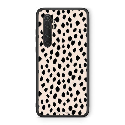Xiaomi Mi Note 10 Lite New Polka Dots θήκη από τη Smartfits με σχέδιο στο πίσω μέρος και μαύρο περίβλημα | Smartphone case with colorful back and black bezels by Smartfits