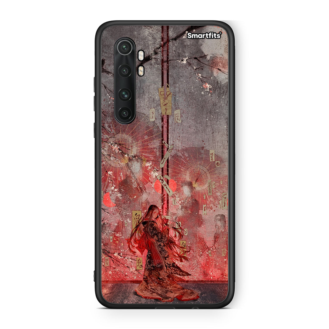 Xiaomi Mi Note 10 Lite Nezuko Kamado θήκη από τη Smartfits με σχέδιο στο πίσω μέρος και μαύρο περίβλημα | Smartphone case with colorful back and black bezels by Smartfits