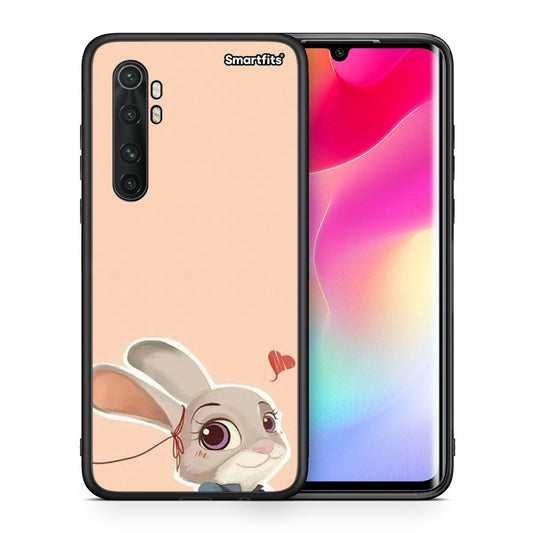 Θήκη Xiaomi Mi Note 10 Lite Nick Wilde And Judy Hopps Love 2 από τη Smartfits με σχέδιο στο πίσω μέρος και μαύρο περίβλημα | Xiaomi Mi Note 10 Lite Nick Wilde And Judy Hopps Love 2 case with colorful back and black bezels